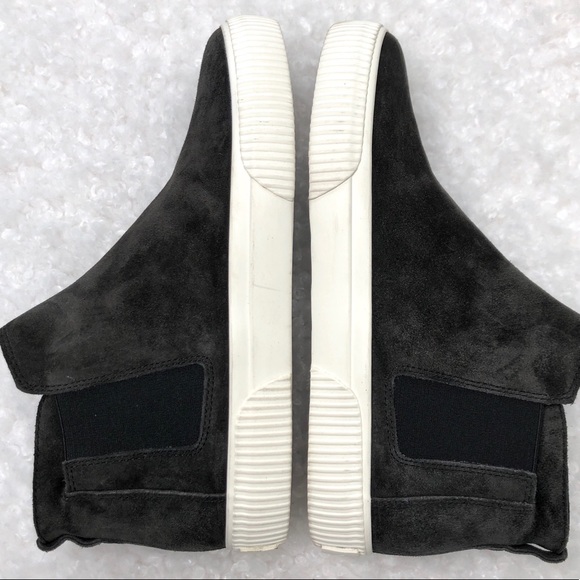 NWOB VINCE Kelowna Chelsea High Top Suede Sneakers - Picture 6 of 8